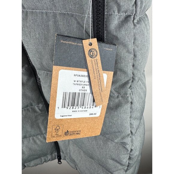 The North Face 550 Puffer Metropolis Parka III Size XS in Grey Heather - Picture 11 of 14